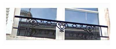 apoyos de ventana de fundición, barras de apoyo de fundición y barandillas de fundición-Pajarito_BL
