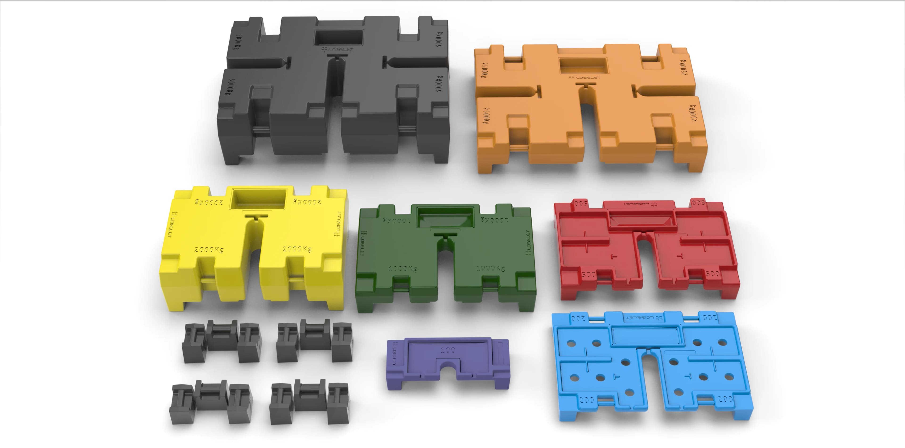 Masa de lastre VGP estándar de prueba de carga