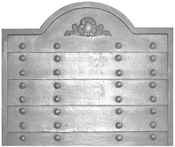 Rústico con clavos sin anillos