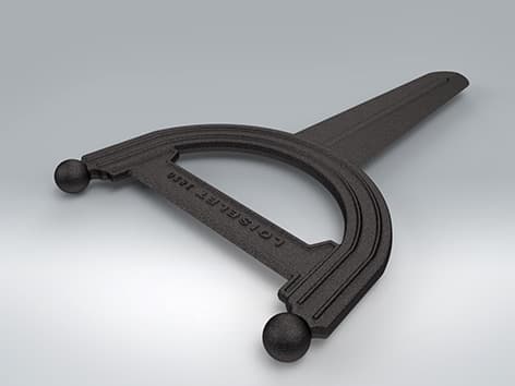 Rascador de pies de fundición GAFA