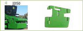 Masa de tractor John Deere 50 kg - JD50