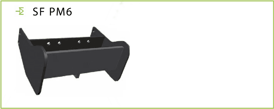 Porta-masas Same Deutz Fahr - sexto modelo - SFPM6