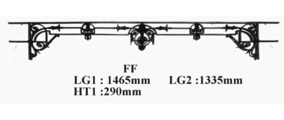 BARRE D'APPUI DE FENETRE GARDE CORPS BALUSTRADE LOISELET - FF