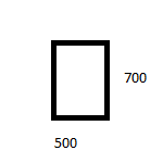 dimensions - 500x700